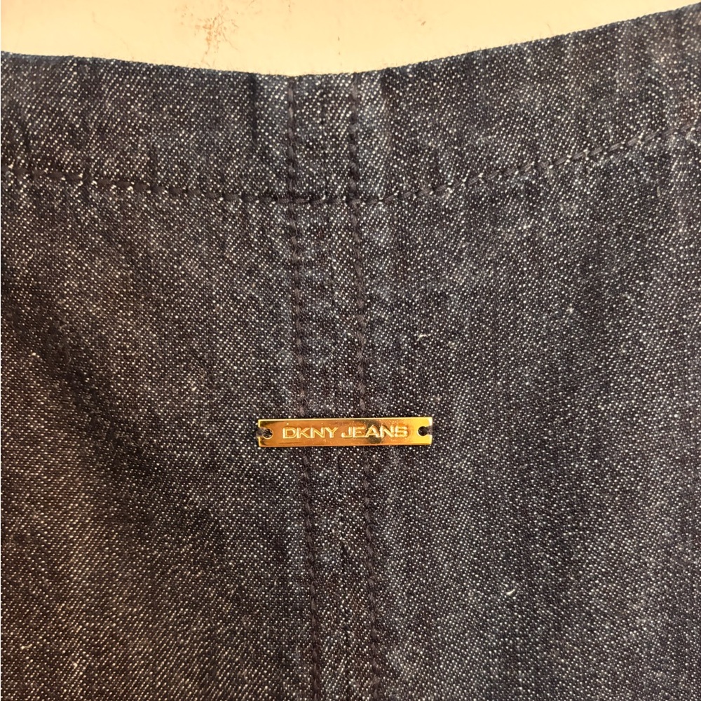 DKNY Denim Dress with tie waist - Picture 10 of 11